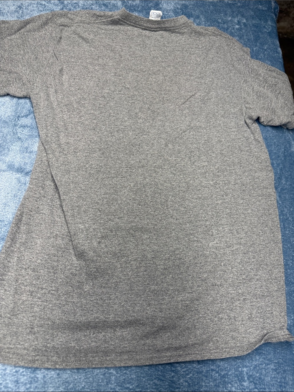 Cocoa Beach Palm Graphic Tee - Gray with Pastel Accent - Picture 4 of 4